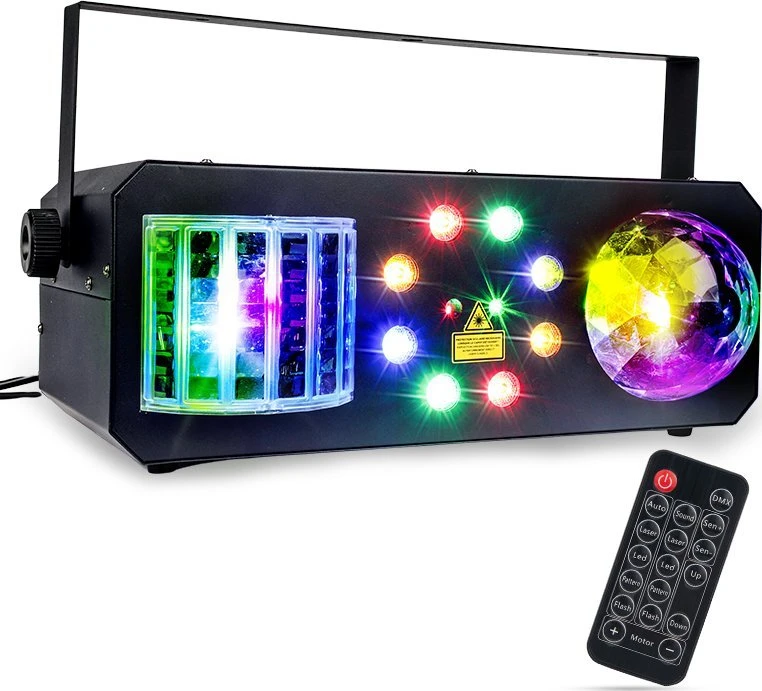 L4M LIGHT4ME PARTY IV V2 daugiafunkcis LED derbio kamuoliuko diskas