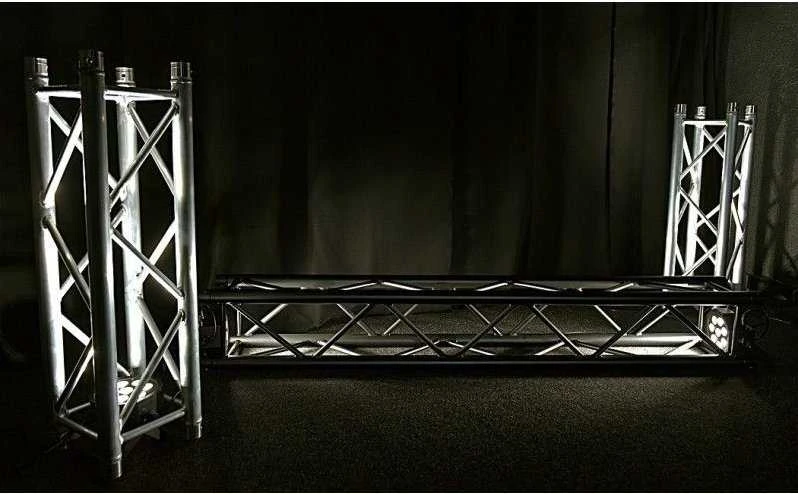 L4M LIGHT4ME QUAD PAR 8x10W MKII RGBW LED slim flat