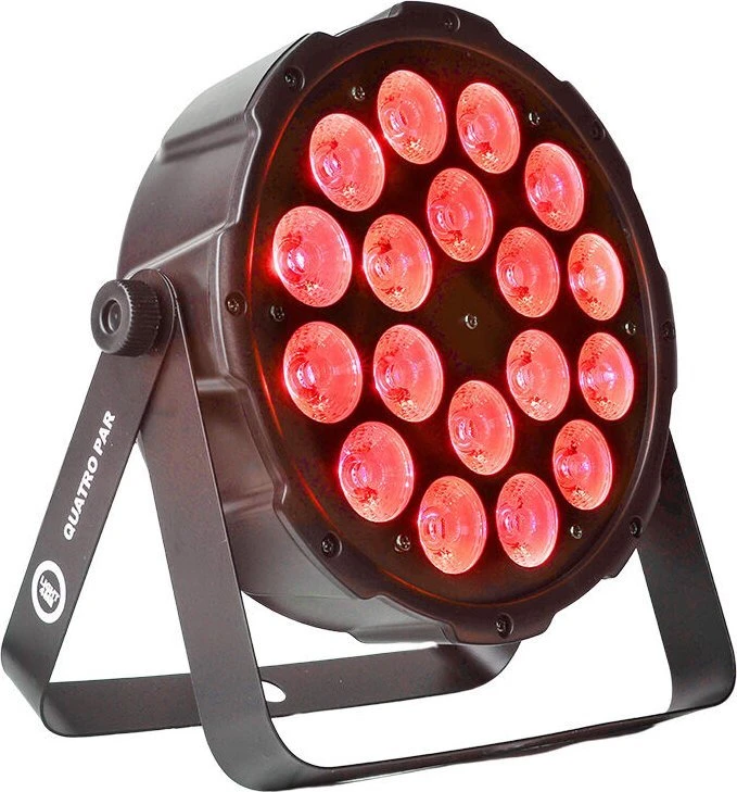 L4M LIGHT4ME FOUR PAR 18x10W RGBW scenos prožektorius