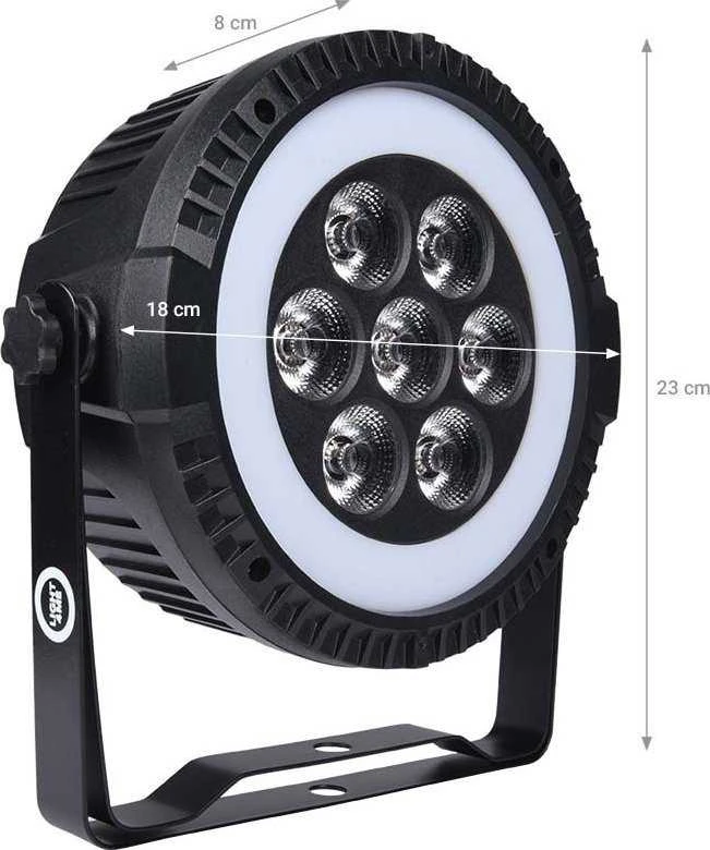 L4M LIGHT4ME RINGO PAR scenos prožektorius su žiedu