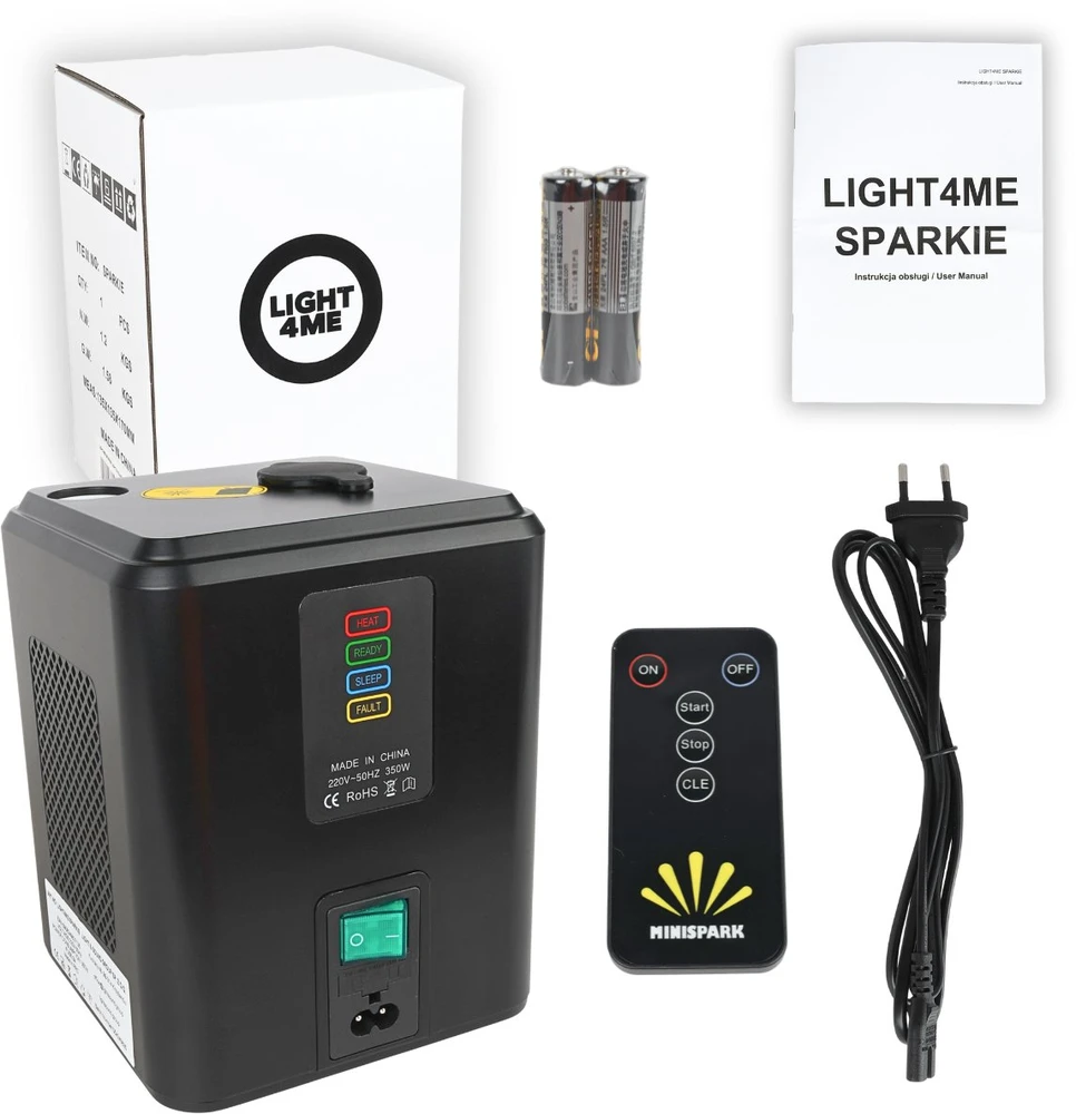 Carruzzo LIGHT4ME SPARKIE kibirkščių generatorius šaltajam aparatui