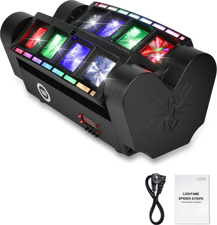 LIGHT4ME Spider Stripe - LED diskotekos stroboskopo efektas