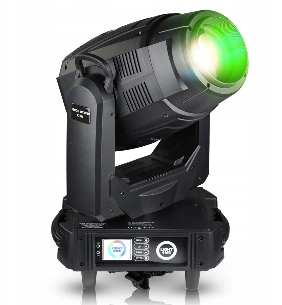 LIGHT4ME LIGHT4ME VENOM HYBRID 470W studijinė lempa judanti galvutė hibridinė