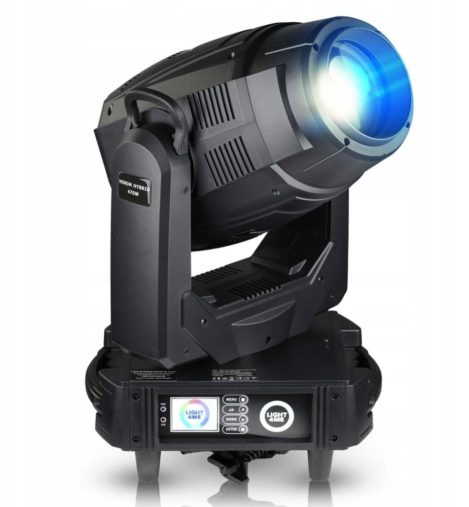 LIGHT4ME LIGHT4ME VENOM HYBRID 470W studijinė lempa judanti galvutė hibridinė