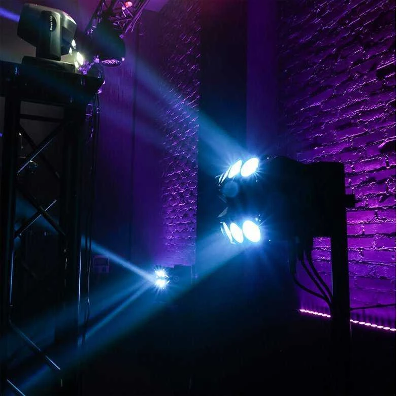 LIGHT4ME SPIDER HEAD 6x10 disko efektų judanti galva