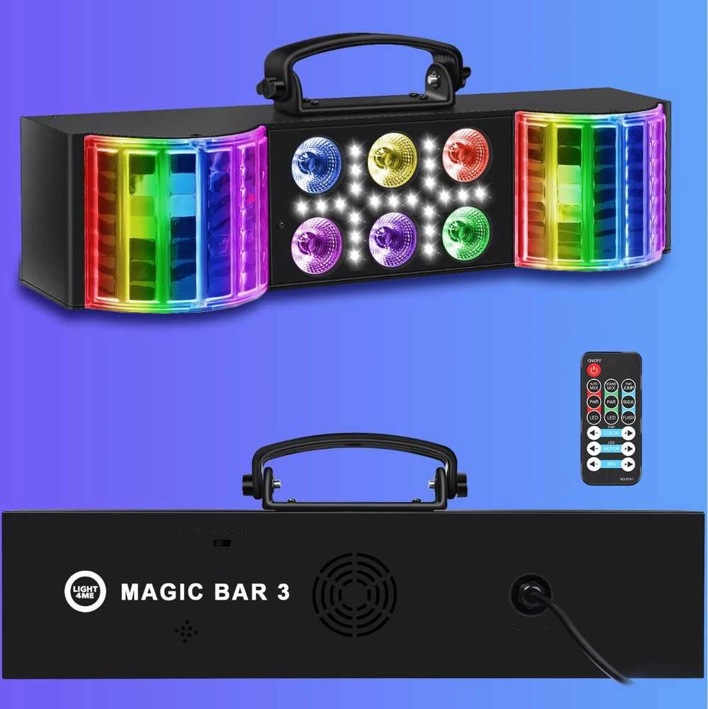 „Light4Me Magic Bar 3“ – 3 viename RGBW daugiafunkcis šviestuvas