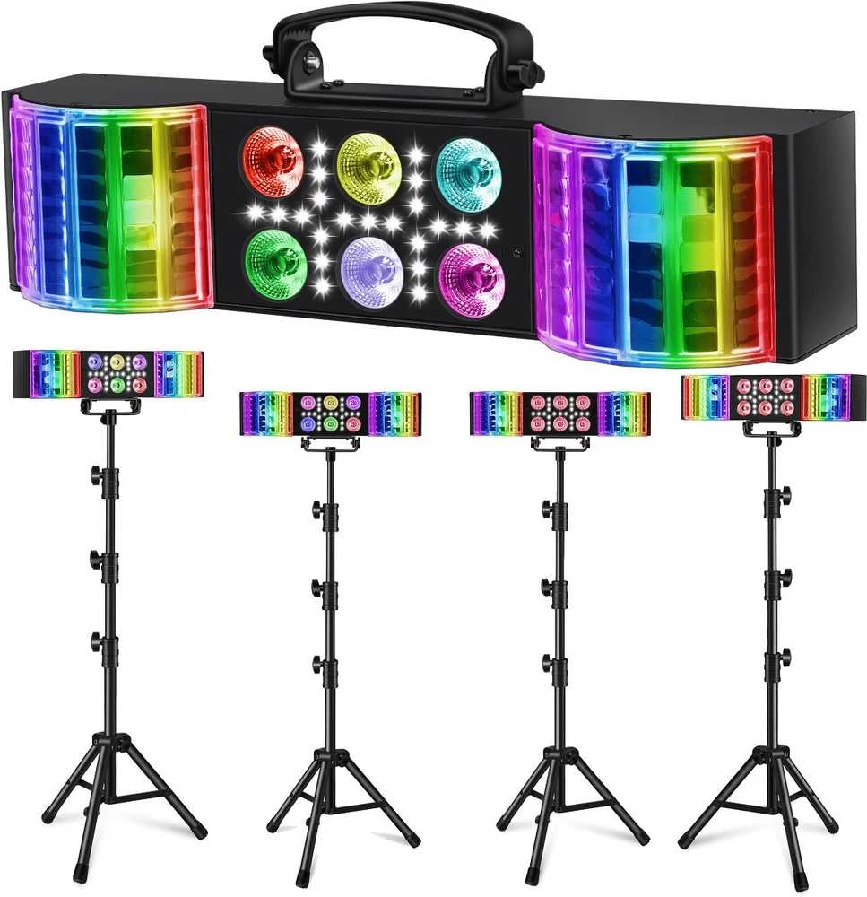 „Light4Me Magic Bar 3“ – 3 viename RGBW daugiafunkcis šviestuvas