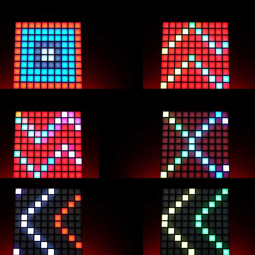 L4M MATRIX PANEL 1010 RGB apšvietimo efektas