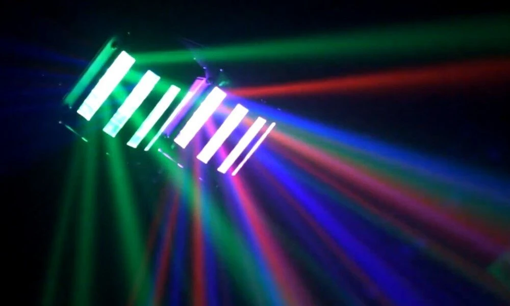 Šviesos efektas Light4Me Derby mix strobo laser