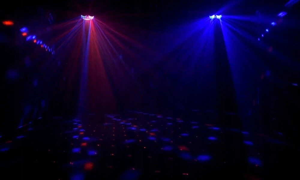 Šviesos efektas Light4Me Derby mix strobo laser