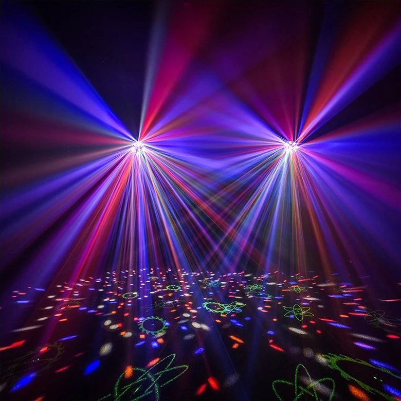 L4M LIGHT4ME OCTALED diskotekos šviesos efektas RGBWA gėlė