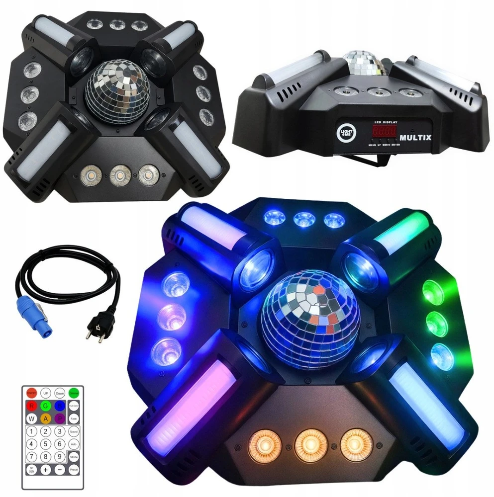 Carruzzo LIGHT4ME MULTIX 3 viename LED vaizdingas daugiafunkcis šviestuvas