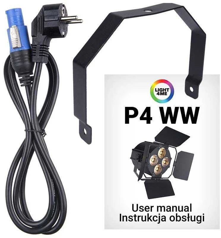 L4M LIGHT4ME P4 WW scenos LED PAR prožektorius