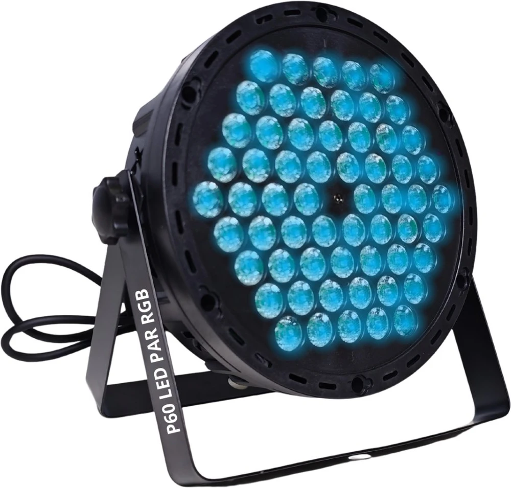 LIGHT4ME P60 LED PAR RGB scenos efektų prožektorius