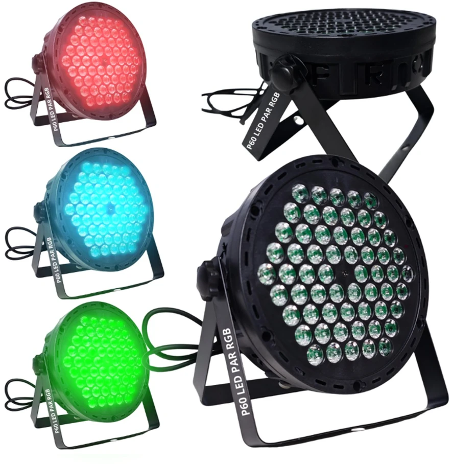 LIGHT4ME P60 LED PAR RGB scenos efektų prožektorius