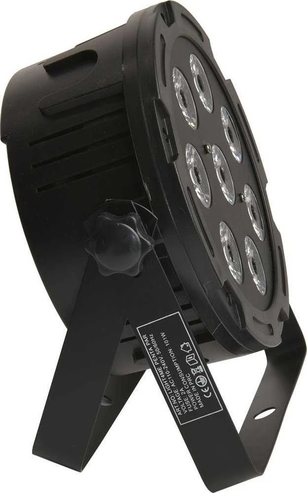 LIGHT4ME PENTA PAR 8x12W MKII RGBWA - RGB LED prožektorius
