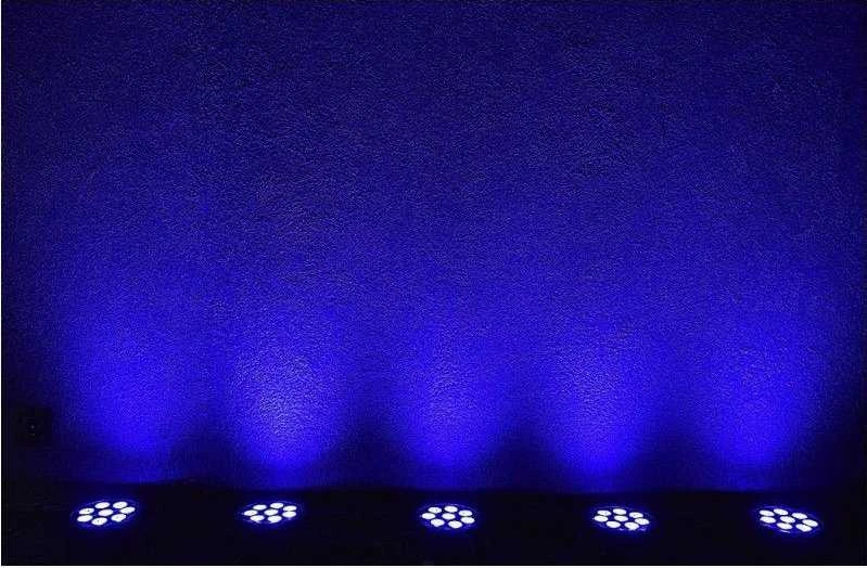LIGHT4ME PENTA PAR 8x12W MKII RGBWA - RGB LED prožektorius