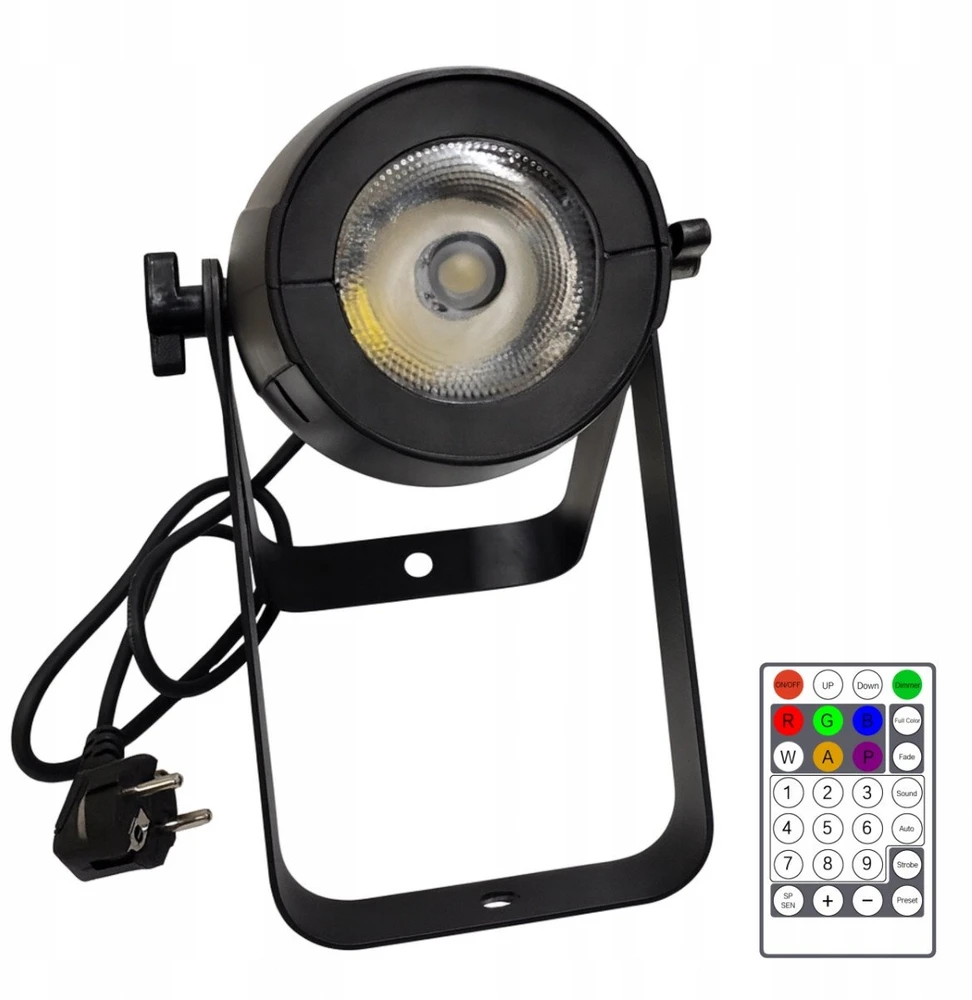 LIGHT4ME PINSPOT 40 scenos prožektorius 40W RGBW