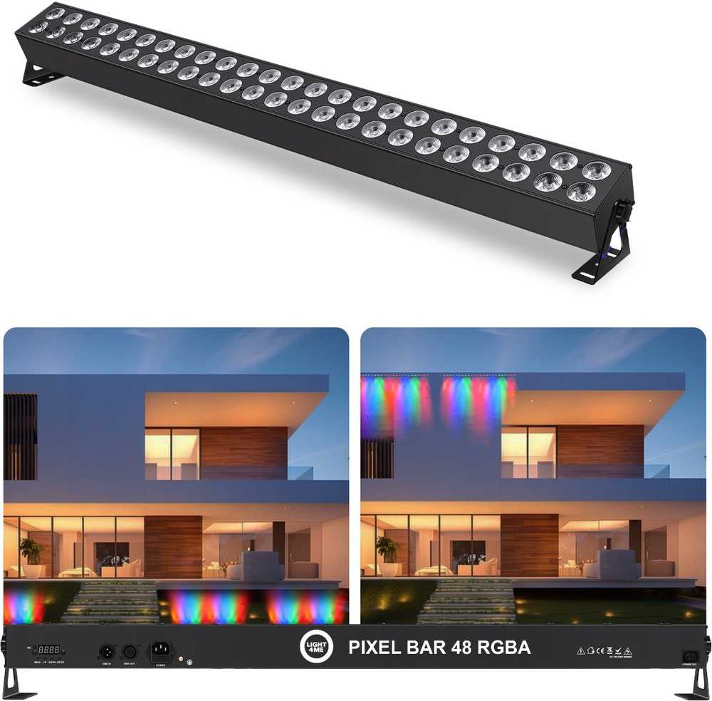 LIGHT4ME PIXEL BAR 48 RGBA apšvietimo juostos ašis