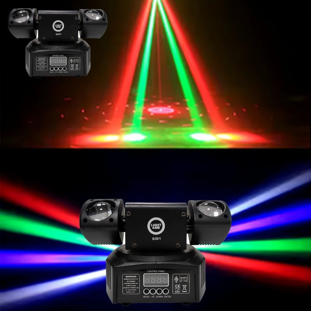 L4M LIGHT4ME SID1 LED daugiafunkcis apšvietimas 4in1 RGBWA efektas