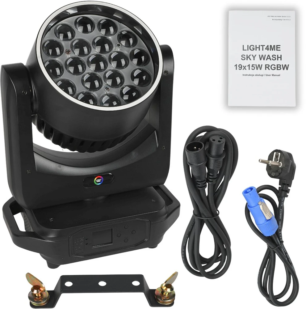 Carruzzo LIGHT4ME SKY WASH 19x15W RGBW judantis galvos žibintas