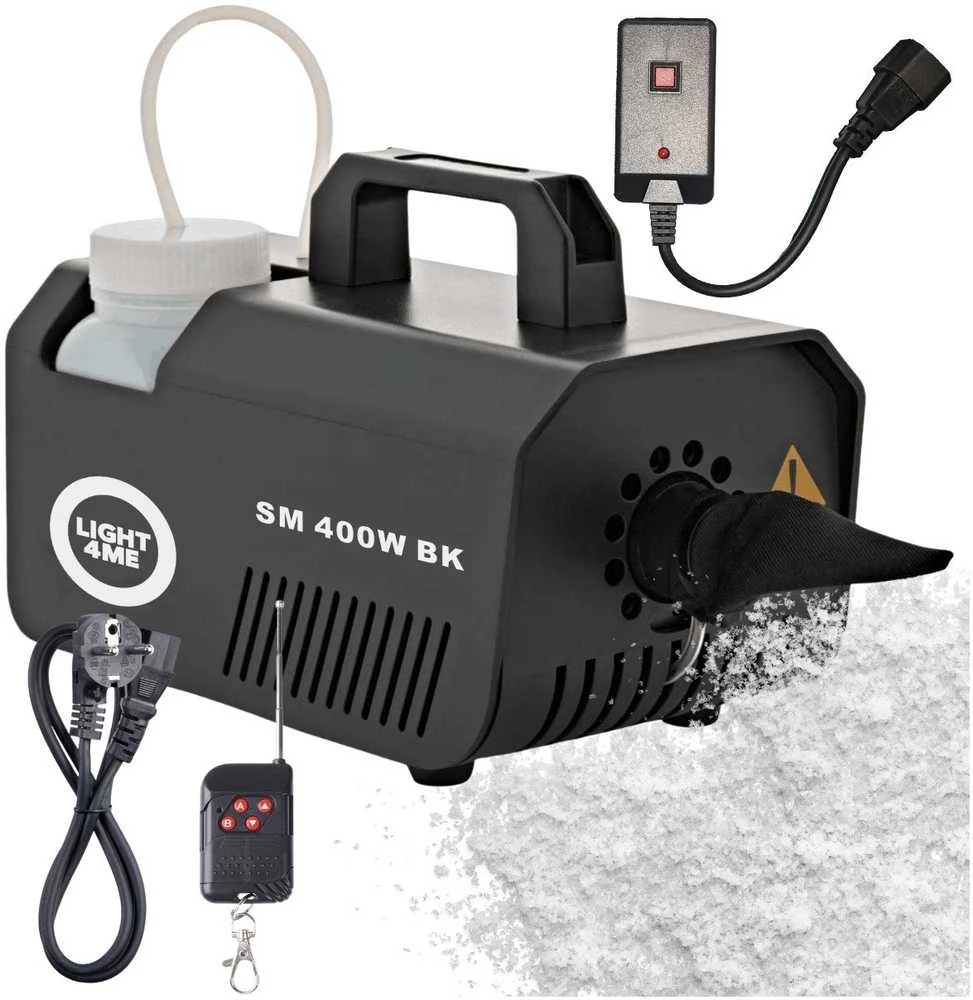Carruzzo LIGHT4ME SM 400W BK generatoriaus sniego mašinos dalis