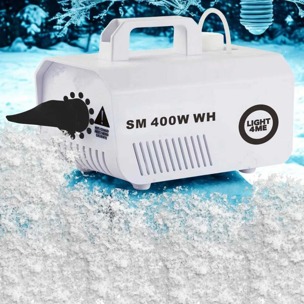 Carruzzo LIGHT4ME SM 400W WH generatorius sniego mašina bi
