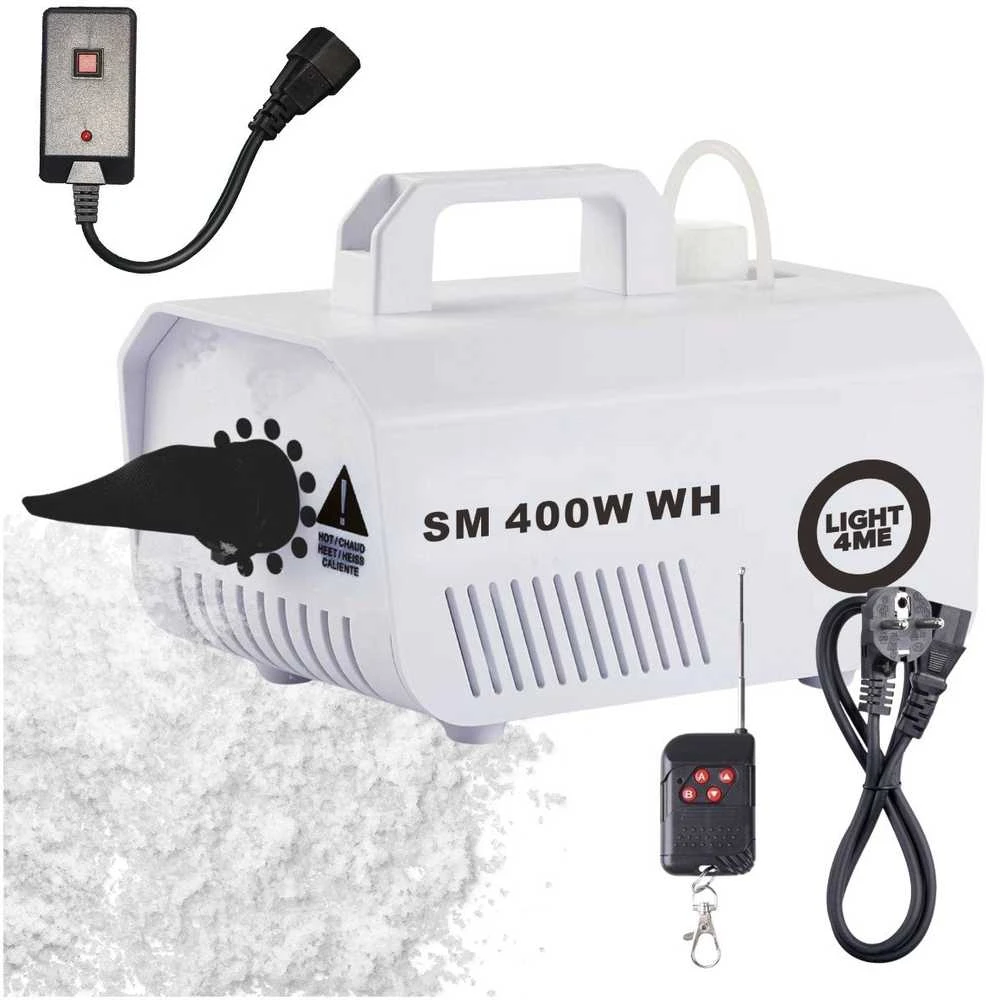 Carruzzo LIGHT4ME SM 400W WH generatorius sniego mašina bi