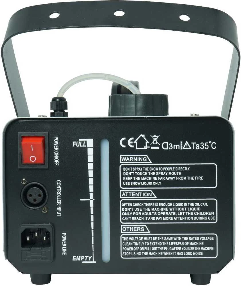 Carruzzo LIGHT4ME SM 600W sniego mašinos generatoriaus nuotolinio valdymo pultas