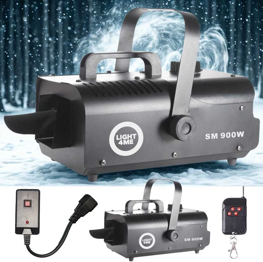 Carruzzo LIGHT4ME SM 900W sniego mašinų generatorius juodas