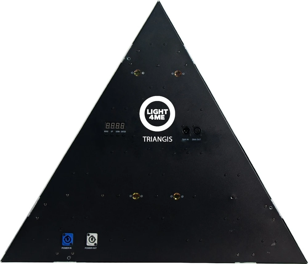L4M LED LIGHT4ME TRIANGIS 64x2W RGBA apšvietimo efektas