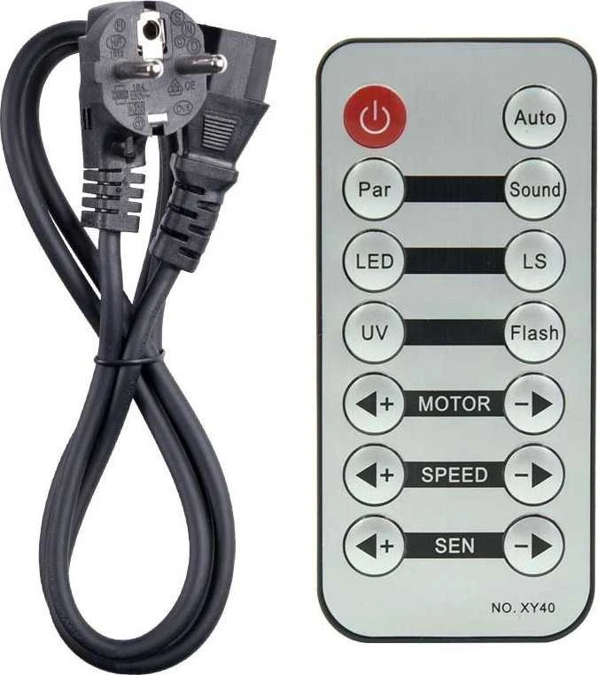 L4M disko efekto LIGHT4ME TURBO FLOWER LED PAR UV