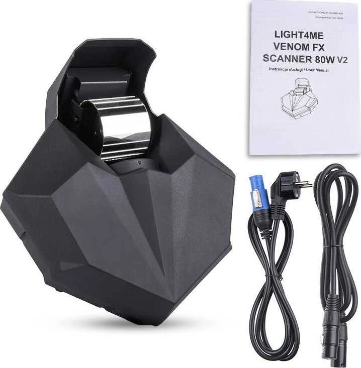 LIGHT4ME VENOM FX SCANNER 80W V2 šviesos efektas LE