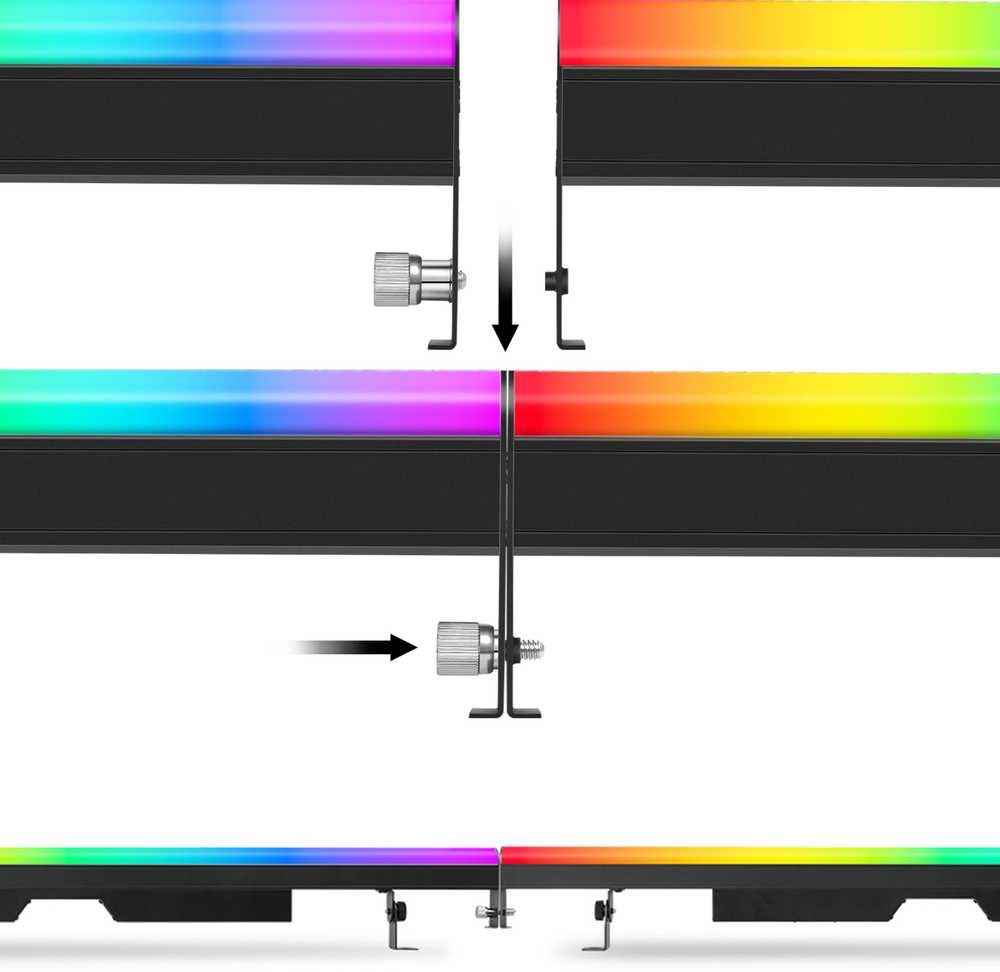 LIGHT4ME WASH AURA RGB dekoratyvinė apšvietimo juosta