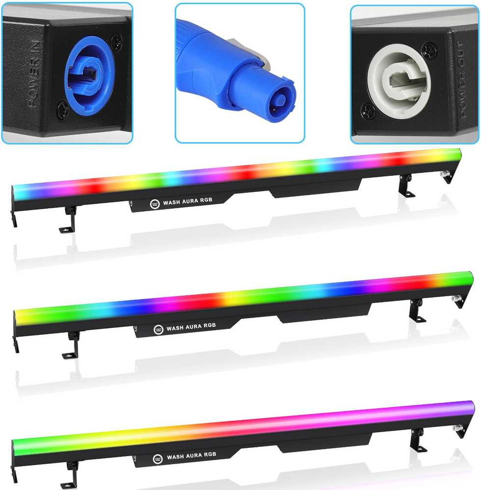 LIGHT4ME WASH AURA RGB dekoratyvinė apšvietimo juosta