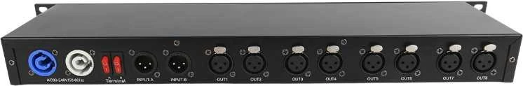 L4M LIGHT4ME XSPLIT 2×4 DMX splitter
