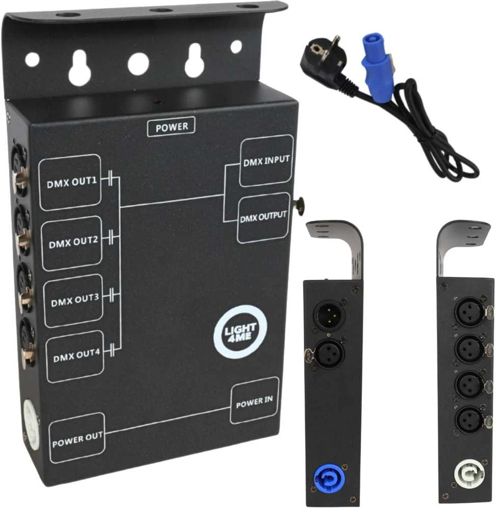 L4M LIGHT4ME XSPLIT 4 DMX Splitter