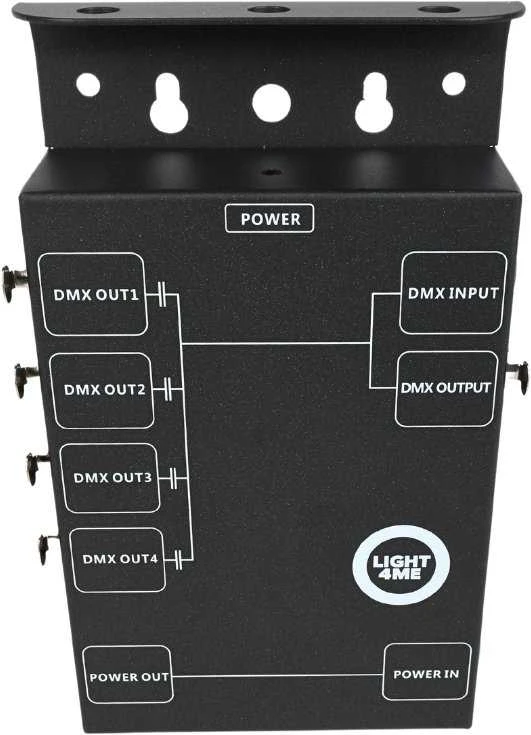 L4M LIGHT4ME XSPLIT 4 DMX Splitter