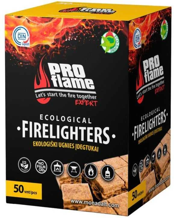 Proflame Expert Uždegiklis Pro Flame Expert Firelighters, 50 vnt.