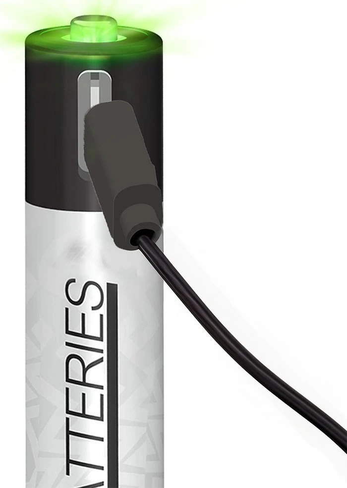 Liibateries LiiBaterijos LIIBATTERIES LI-ON BATERIJOS AAA tipo 4 vnt.