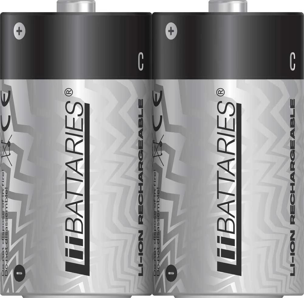 LiiBateries LIIBATTARIES LI-ON AKUMULIATORIAI C tipo 2 vnt.