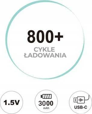 LiiBateries LIIBATTARIES LI-ON AKUMULIATORIAI C tipo 2 vnt.