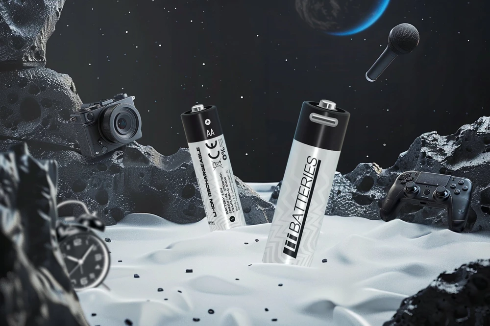 Liibateries Ličio baterijos Akumuliatorius AA / R6 750mAh 4 vnt.