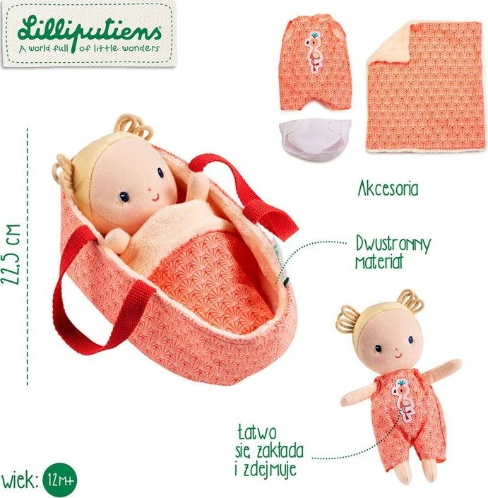 „Lilliputiens Baby in a Basket“ – „Anais“ drabužiai ir antklodės
