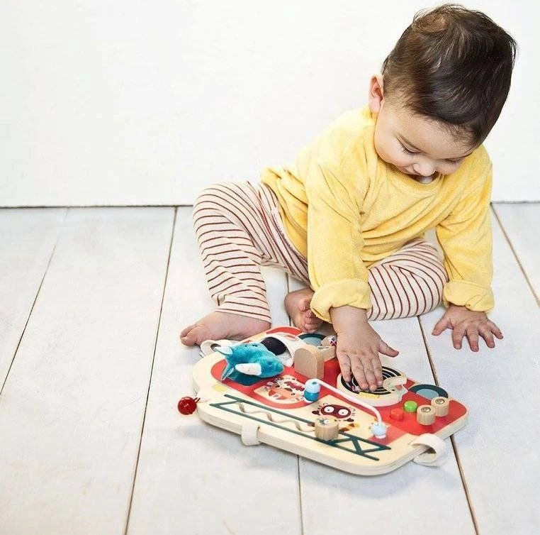Lilliputiens Raganosis Marius Firetruck medinė manipuliavimo lenta