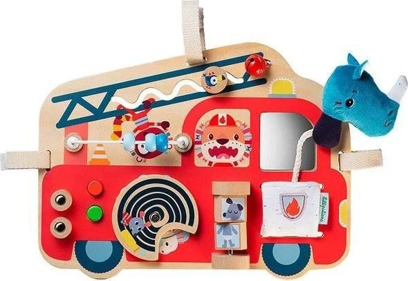 Lilliputiens Raganosis Marius Firetruck medinė manipuliavimo lenta