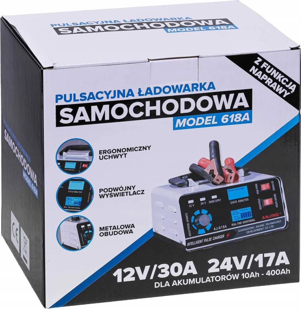 Linbox Prostownik automobilinis 12/24V Linbox
