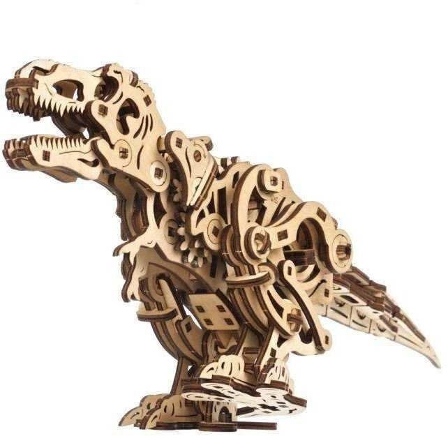 Tyrannosaurus Rex - mechaninis surinkimo modelis - fanera - 249 elementai - Ugearsmodels