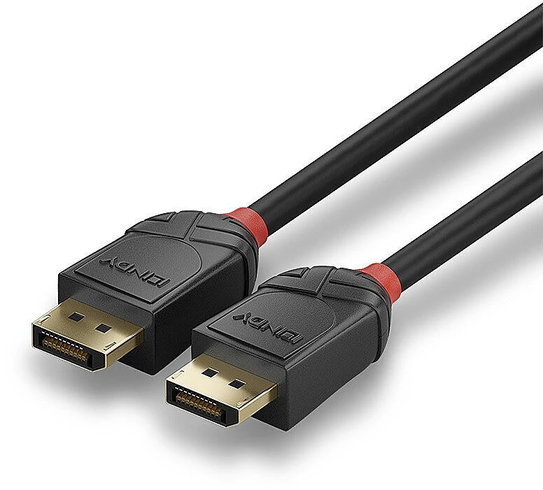 Kabelis - LINDY 0.5m 54Gbps 16K@60Hz M į M Juodas