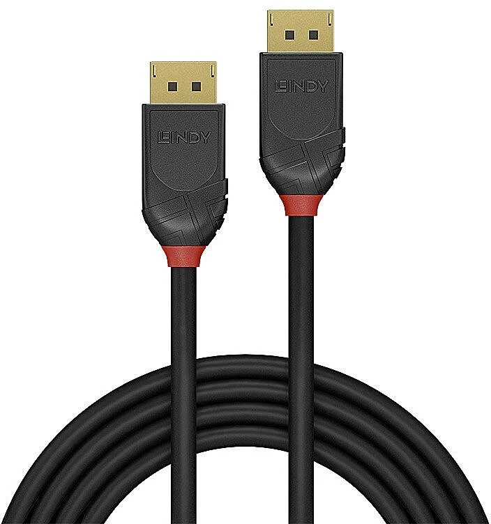 Kabelis - LINDY 0.5m 54Gbps 16K@60Hz M į M Juodas